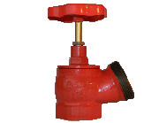 Клапан пожарного крана КПК-50 чугун угловой
